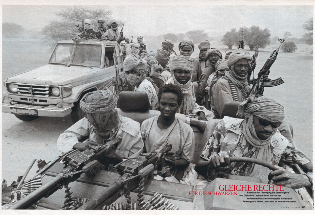 Magazin Stern, Juni 2004, Artikel: Sudan, Völkermord auf Raten
