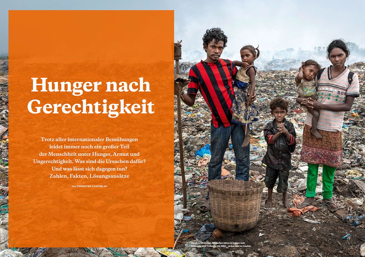 Projektheft „Aktion Brot für die Welt – Hunger nach Gerechtigkeit“, Juni 2019